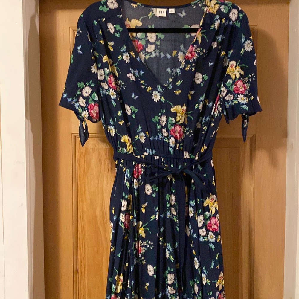 Gap Floral Midi Dress
